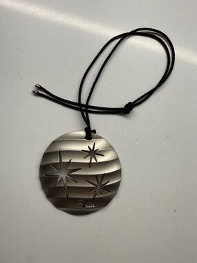 David Yurman 2022 Silver-Tone 2022 Starburst Holiday Ornament NEW
